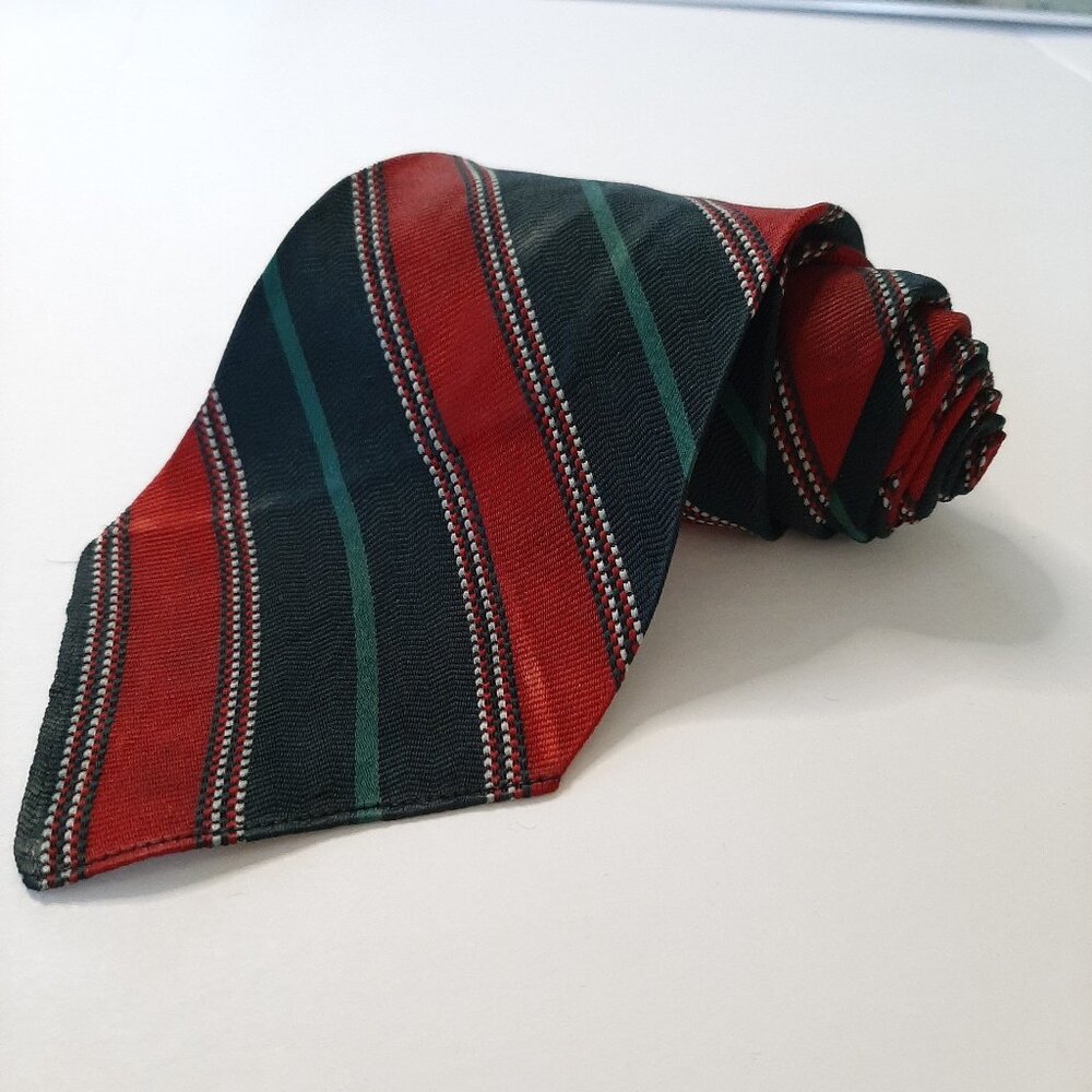 Vintage Machin Striped Tie